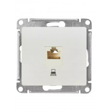 ГЛОССА Розетка RJ45 скрытая под рамку