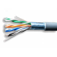 Витая пара FTP 4 пары AWG 24 Cat.5e внутренняя CCA (FTP 4x2x0,5 In/CCA) 01-1001 SUPRLAN