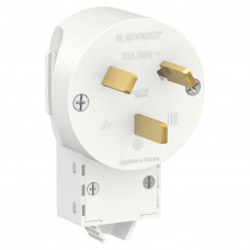BLANCA скрытой установки вилка силовая 2р+n, 32а, 250в, белый BLNSV003231 Systeme Electric