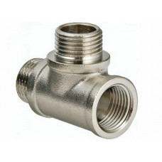 Тройник ВНН 1/2'х1/2'х1/2' переходной, никелированный BFN-011-601 Aquadeel