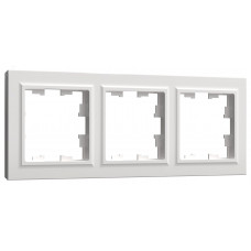BRITE Рамка 3 поста РУ-3-БрБ белый BR-M32-K01 IEK