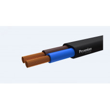Провод ШВВП 2х0.75 черный РЭК/Prysmian