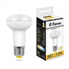 Лампа светодиодная LED зеркальная 11вт Е27 R63 теплый LB-463 FERON