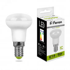 Лампа светодиодная LED зеркальная 5вт Е14 R39 белый LB-439 FERON