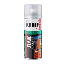 Лак термостойкий аэрозоль Kudo 520 мл