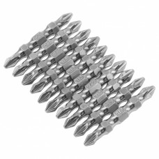 Бита двухсторонняя, PH2-PZ2 х 45 мм, сталь S2, Gross