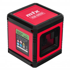 Лазерный уровень XQB GREEN Basic SET, 20 м, зеленый луч, батарейки, резьба 1/4" MTX