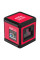 Лазерный уровень XQB RED Basic SET, 10 м, красный луч, батарейки, резьба 1/4" MTX
