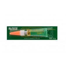 Клей секундный ALTECO Super ГЕЛЬ, 3 г, (шт.)