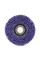 Круг зачист. полимер. (коралловый) Purple, зернист. очень груб (extra coarse), 115х22,2х15мм, (шт.)