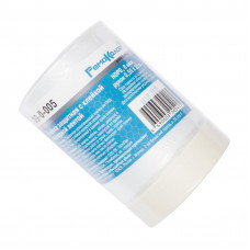 Пленка защитная с клейкой малярной лентой, прозрачная, HDPE, рулон 0,55х25м, толщина 8мкм, (шт.)