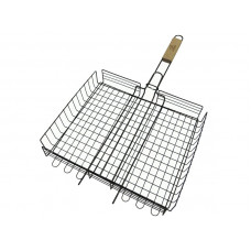 Решетка BBQ5842 для барбекю глубокая малая, хромированная, 420х320мм, (шт.)